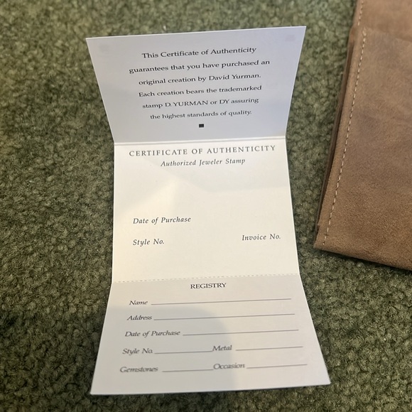 Authentic David Yurman double box chain - Picture 5 of 6